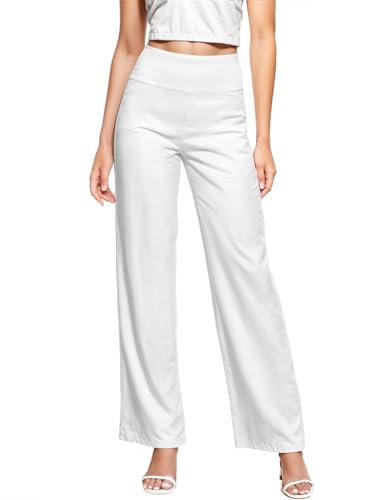 Hybrid & Company Superbequeme Melleniumhose für Damen mit weitem Bein, Weiss/opulenter Garten, Groß Hybrid & Company Superbequeme Melleniumhose für Damen mit weitem Bein, Weiss/opulenter Garten, Groß von Hybrid & Company