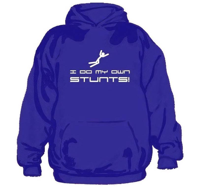 Hybris Hoodie I Do My Own Stunts Hoodie von Hybris