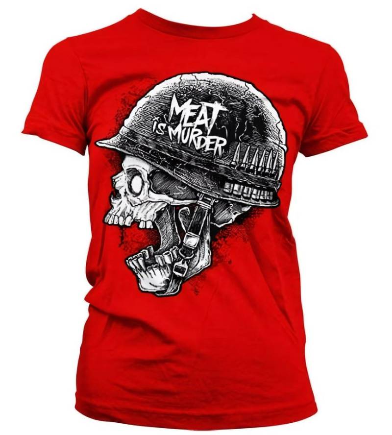 Hybris T-Shirt Meat Is Murder Girly T-Shirt von Hybris