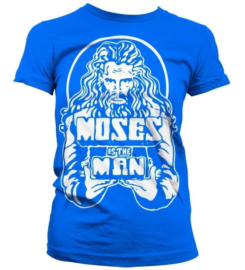 Hybris T-Shirt Moses Is The Man Girly T-Shirt von Hybris