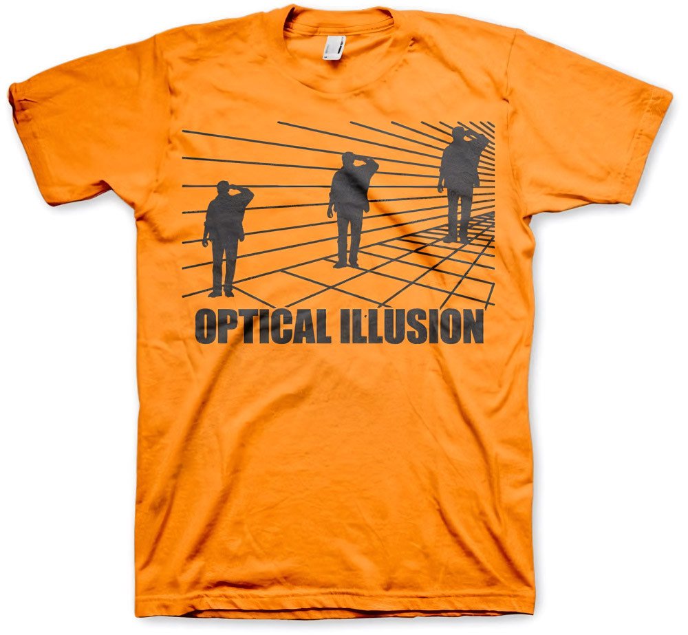 Hybris T-Shirt Optical Illustion Perspective T-Shirt Hybris T-Shirt Optical Illustion Perspective T-Shirt von Hybris