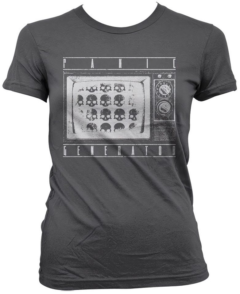 Hybris T-Shirt Panic Generator Girly T-Shirt von Hybris