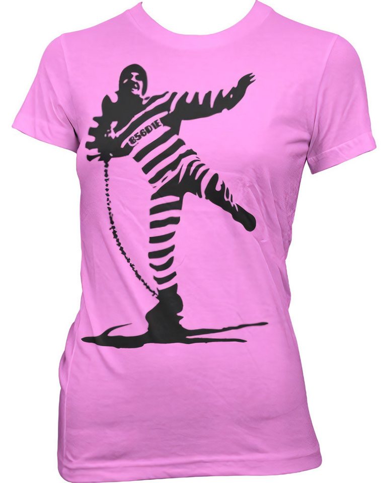 Hybris T-Shirt Prisoner Shot Out Girly T-Shirt von Hybris