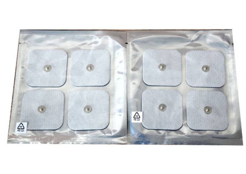 OUTLET-NORD Elektrodenpads Hydas 8x Ersatzpads Hydas Reizstromgerät 2 Kanal mit spezieller von OUTLET-NORD