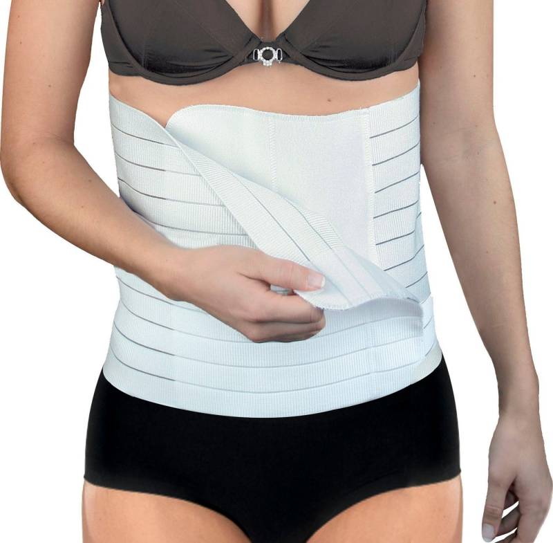 Hydas Stützbandage Postoperative Bandage, dauerelastisch mit Haftverschluss, in 5 Längen, zur Versorgung nach Operationen, Entlastung der Wunde von Hydas