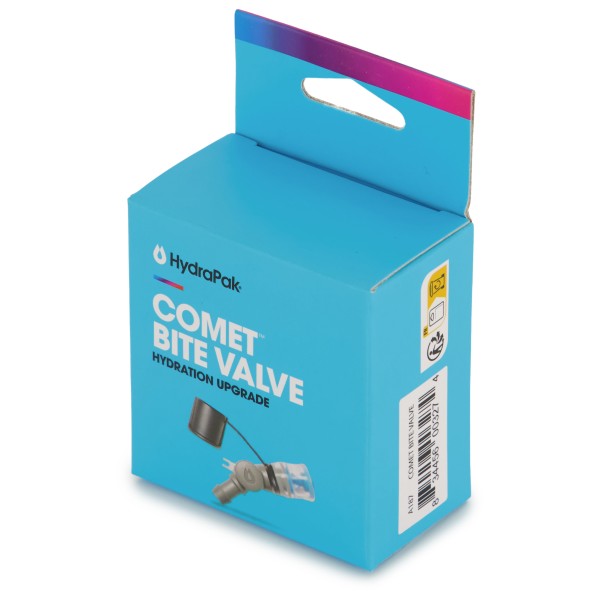 HydraPak - Comet Bite Valve - Trinksystem grau/blau von Hydrapak