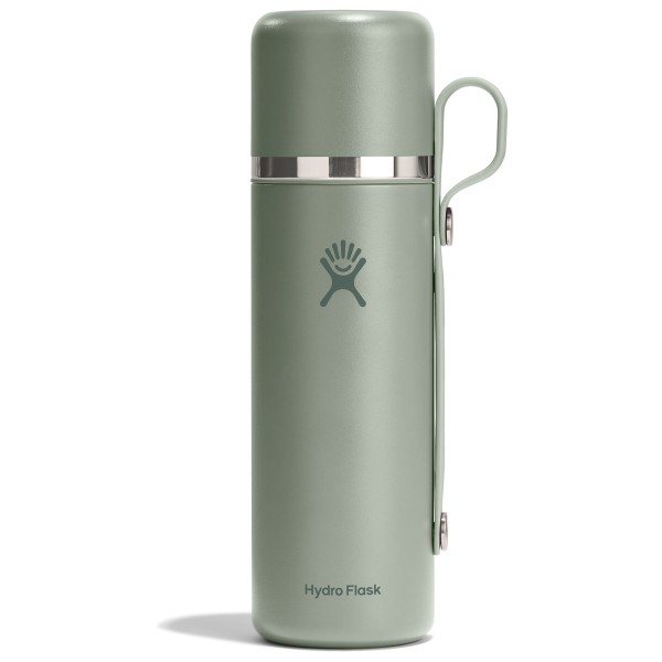 Hydro Flask - Hot Flask And Cup - Isolierflasche Gr 828 ml grau/oliv von Hydro Flask