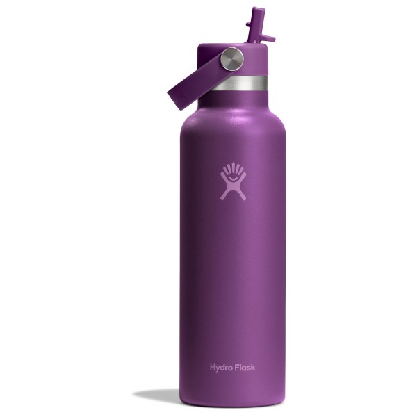Hydro Flask - Standard Flex Straw Cap - Isolierflasche Gr 621 ml lila von Hydro Flask