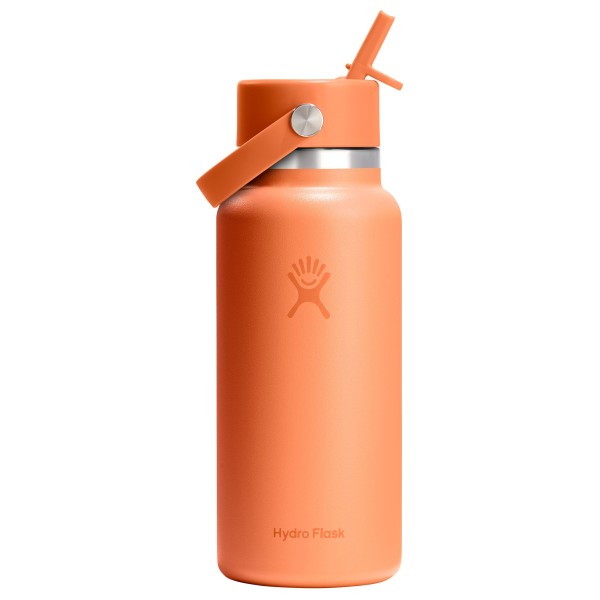 Hydro Flask - Wide Flex Straw Cap - Trinkflasche Gr 946 ml orange von Hydro Flask