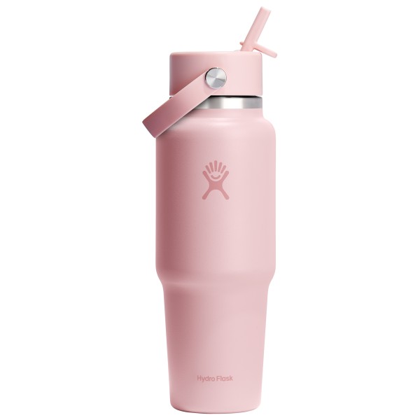 Hydro Flask - Wide Flex Straw Travel Bottle - Trinkflasche Gr 710 ml rosa von Hydro Flask