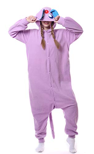 Hydrobreak Schlafanzug für Erwachsene Unisex Einteiler Pyjama Tierkostüm Halloween Christmas Cosplay Onesie Elfe L von Hydrobreak