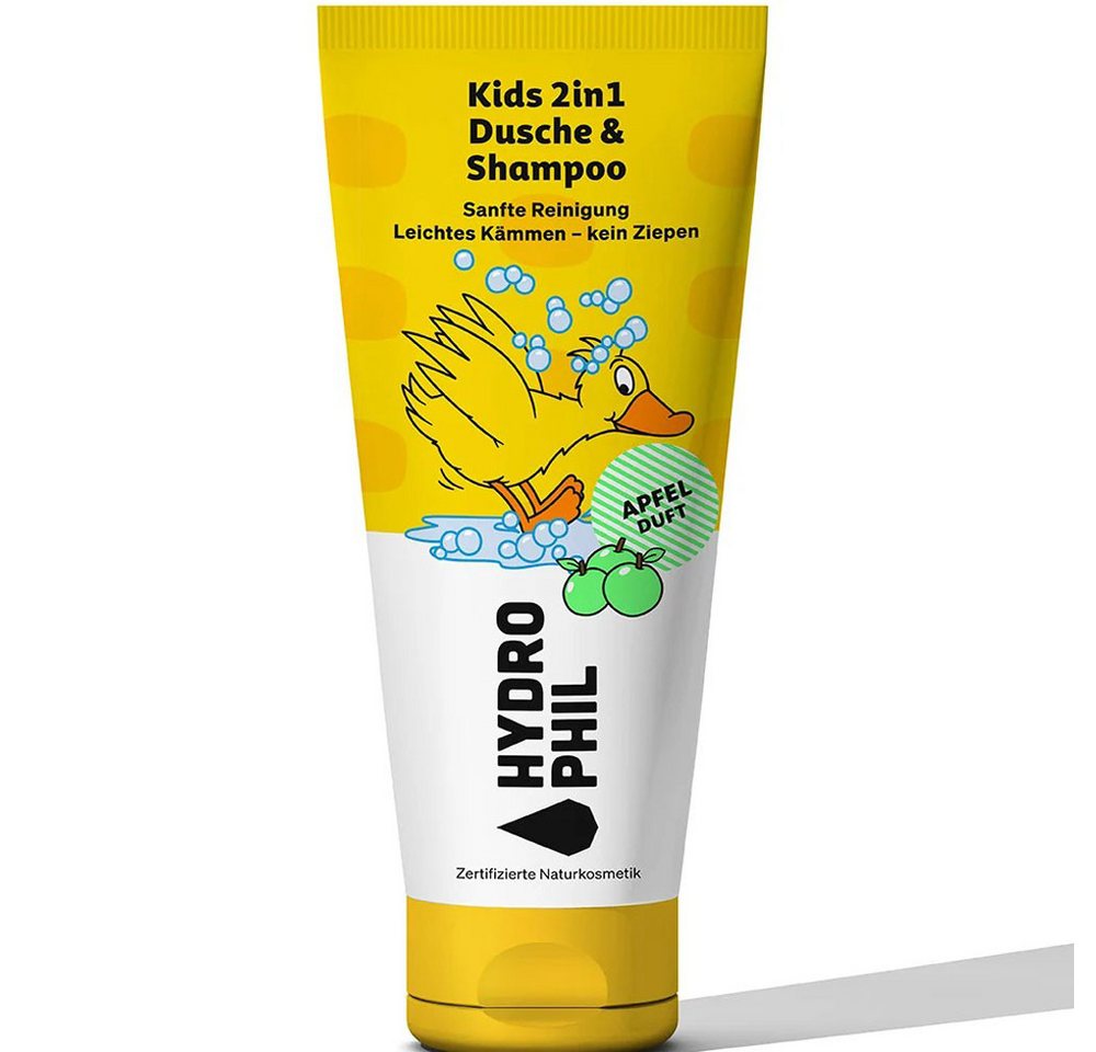 Hydrophil Haarshampoo Kids Dusche Shampoo Ente, 200 ml von Hydrophil
