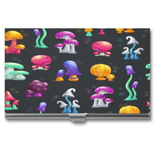 Visitenkartenhalter mit Dinosaurier-Motiv, schmales professionelles Kartenetui, idealer Visitenkarten-Organizer und Geschenkkartenhalter für Männer und Frauen, Stil: 34-8, Einheitsgröße, von Hyghfg