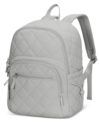 Hynes Eagle Rucksack Damen Wasserdicht Klein Cityrucksack, 16 Zoll Leichter Puffer Laptop Rucksack Mädchen Arbeitsrucksack Reiserucksack von Hynes Eagle