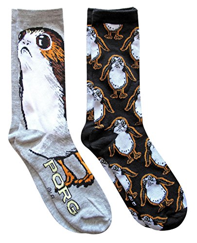 Hyp Star Wars Last Jedi Casual Porgs Crew Socken 2er Pack von HYP