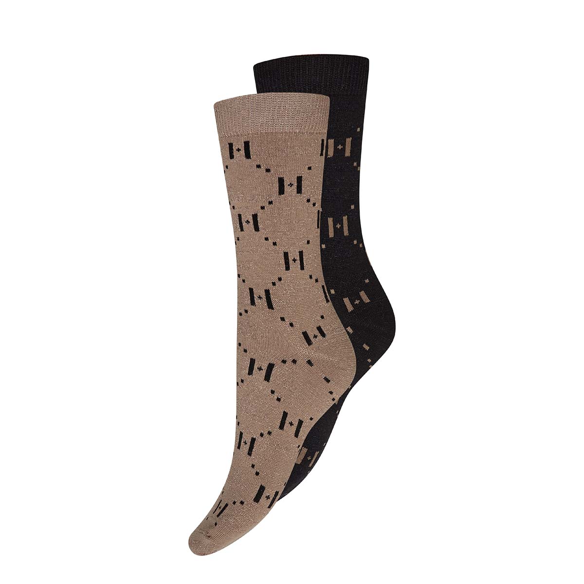 Hype The Detail 2-Pack Strümpfe, Multi, Größe: 37/41, Damen von Hype The Detail