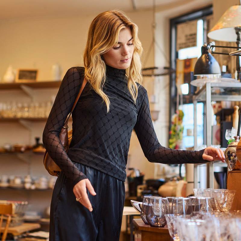 Hype The Detail  Bluse, Schwarz, Größe: S, Damen von Hype The Detail