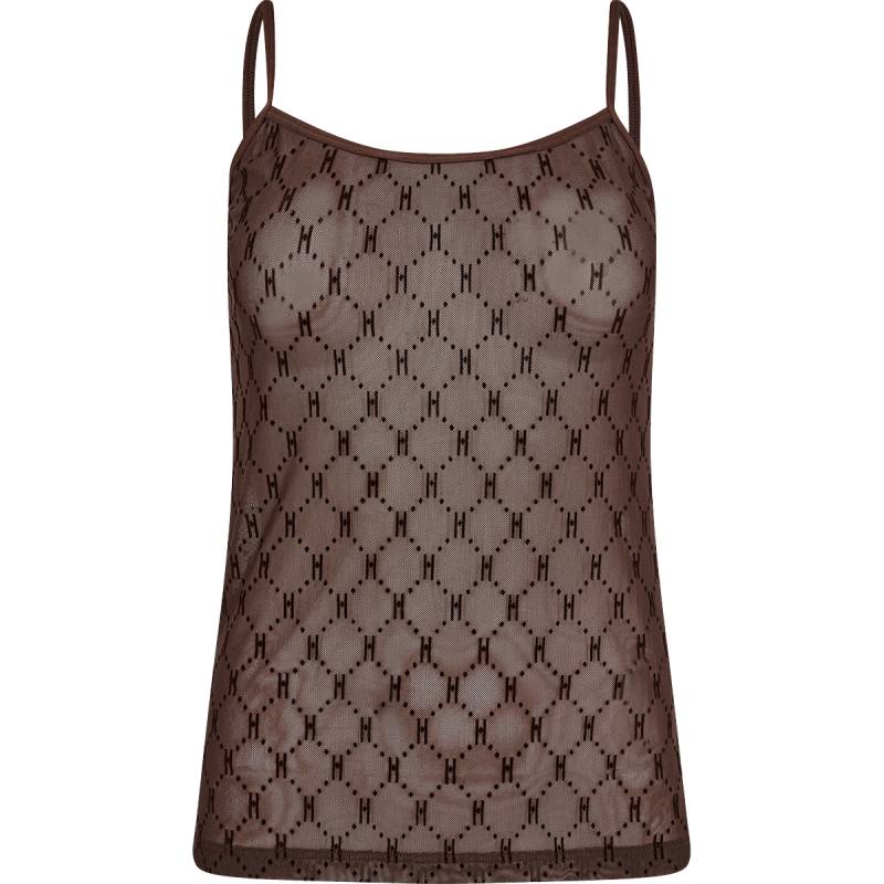 Hype The Detail Mesh Oberteil, Braun, Größe: M, Damen von Hype The Detail