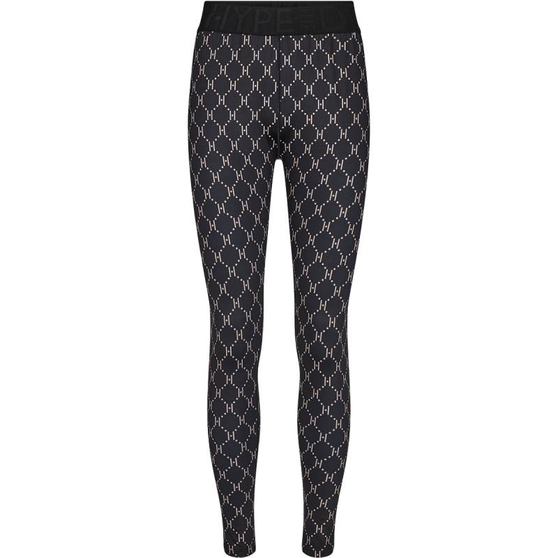 Hype The Detail Printed Leggings, Schwarz, Größe: XS, Damen von Hype The Detail