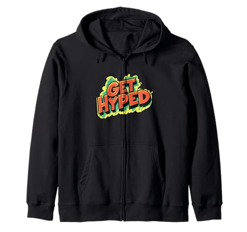 Hyped Logo Kostüm für Coole Jungen und Mädchen Kapuzenjacke von Hyped Outfit