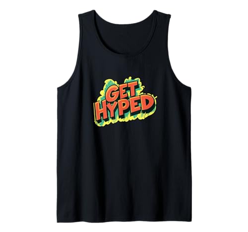 Hyped Logo Kostüm für Coole Jungen und Mädchen Tank Top von Hyped Outfit