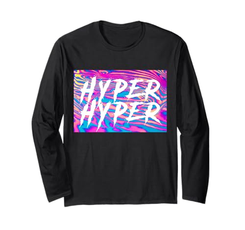 90er Jahre Rave Outfit Damen Techno Festival Langarmshirt 90er Jahre Rave Outfit Damen Techno Festival Langarmshirt von Hyper Hyper