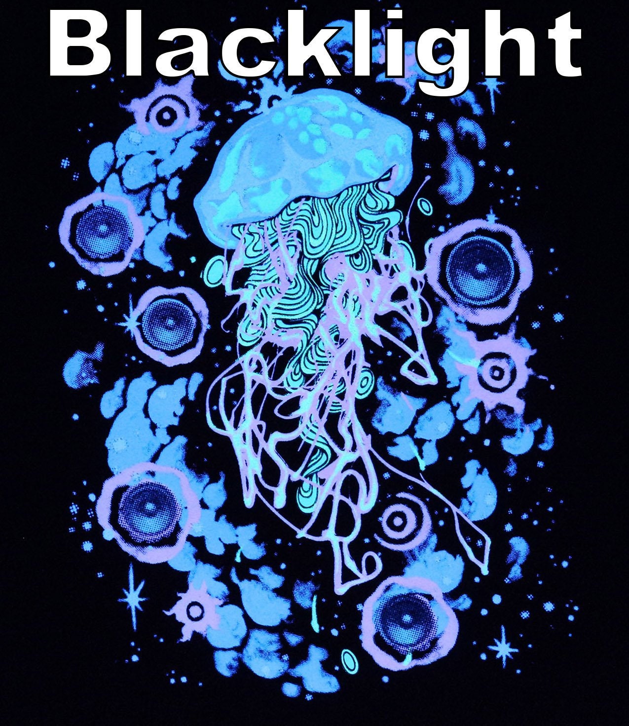 Black Hyph Jelly - Glow in The Dark Unisex Tank-Top Enthält Kostenloses Schwarzes Licht Black Hyph Jelly - Glow in The Dark Unisex Tank-Top Enthält Kostenloses Schwarzes Licht von HyphyColor