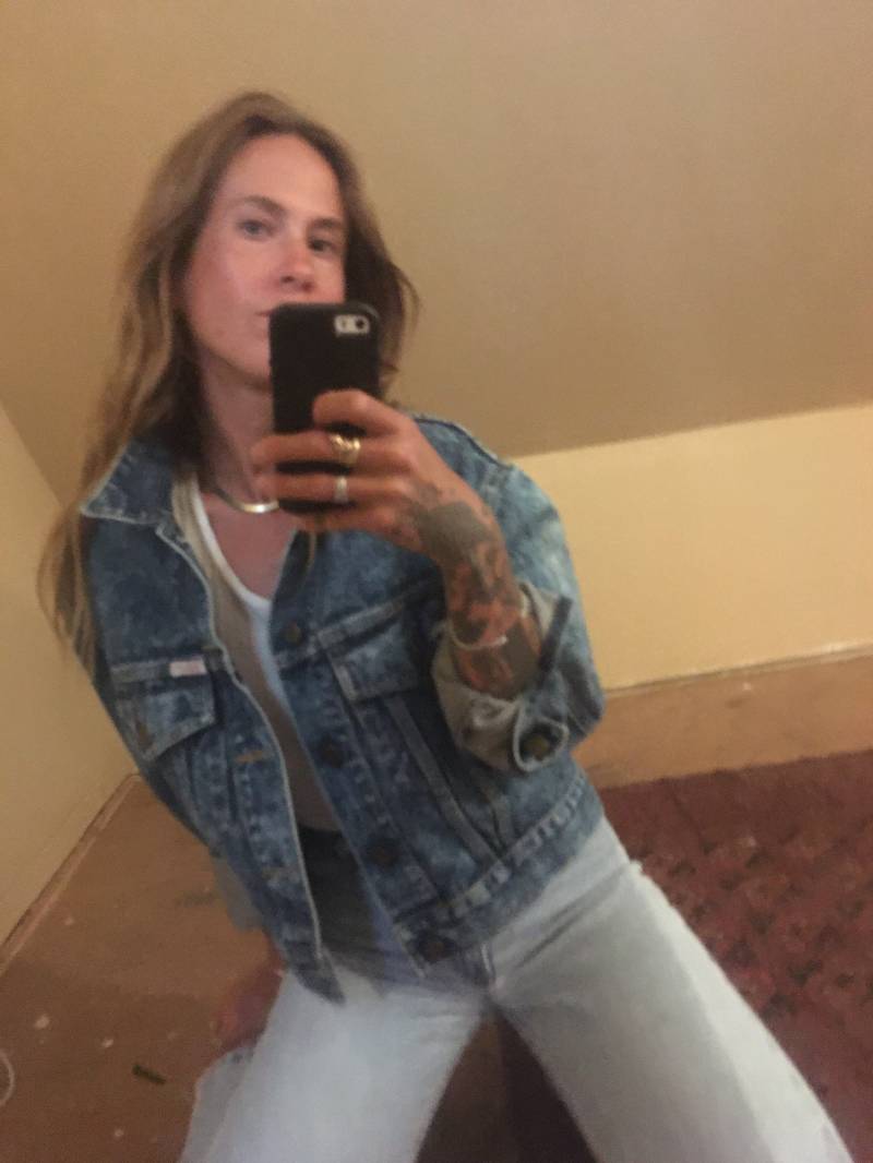 Sale Guess Cropped Jeansjacke Small S Xs Extra Made in Usa Acud Wash Washed Stonewashed Crop Trucker 80S 1980S 90S 1990S von HypnoticaVintage