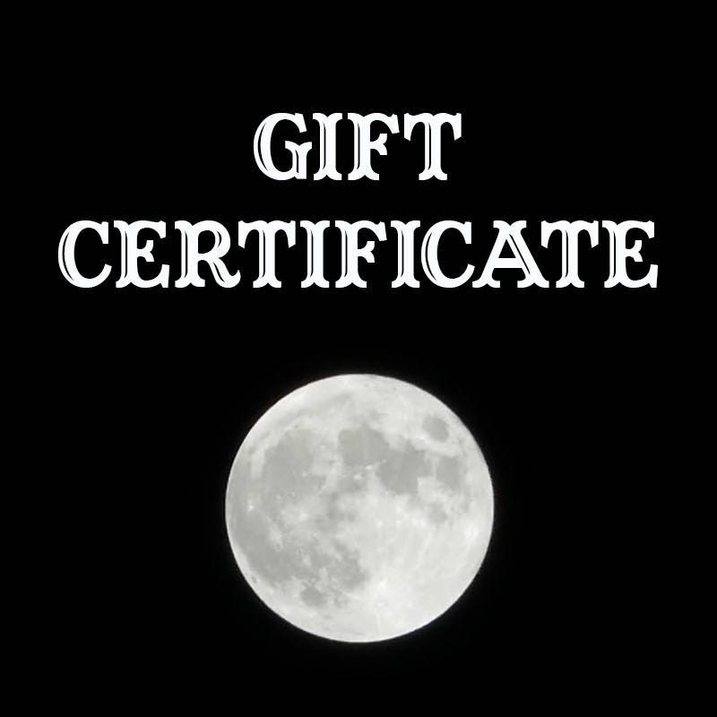 Hypnovamp Geschenkgutschein - Schmuck Weihnachtsgeschenke Für Sie Geschenkkarte Hexen Geschenke Gothic Ausgefallene von Hypnovamp