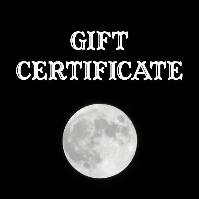 Hypnovamp Geschenkgutschein - Schmuck Weihnachtsgeschenke Für Sie Geschenkkarte Hexen Geschenke Gothic Ausgefallene von Hypnovamp