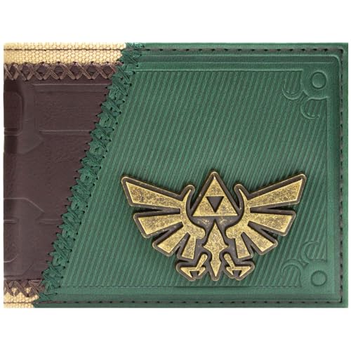 Hyrule The Adventure of Link Original Wildnisgewand Geldbörse/Geldbeutel Bi-Fold ID & Kartenhalter, Braun Hyrule The Adventure of Link Original Wildnisgewand Geldbörse/Geldbeutel Bi-Fold ID & Kartenhalter, Braun von Hyrule