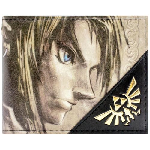 Hyrule Zelda Twilight Princess Retro Schachtelkunst Wolf Link Beast Geldbörse/Geldbeutel Klapp ID & Kartenhalter, Gold Hyrule Zelda Twilight Princess Retro Schachtelkunst Wolf Link Beast Geldbörse/Geldbeutel Klapp ID & Kartenhalter, Gold von Hyrule