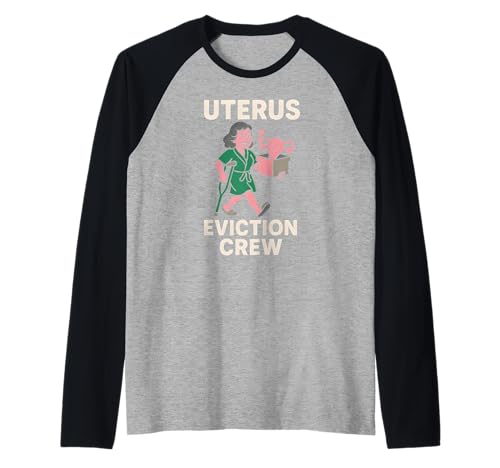 Hysterektomie Uterus Eviction Crew Fun Damen Chirurgie Patient Raglan von Hysterectomy Surgery Patient Get Well Recover Wear