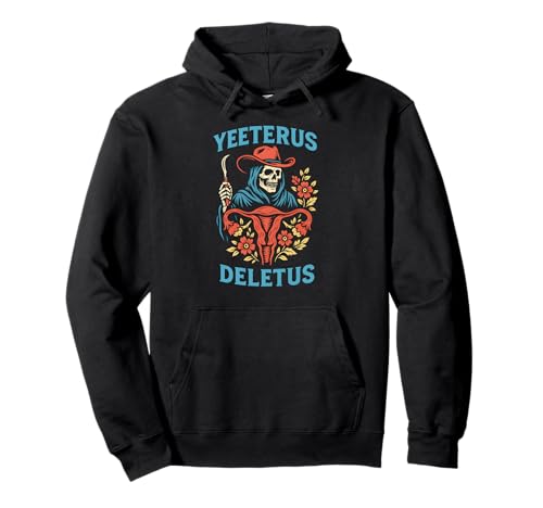 Hysterektomie Yeeterus Deletus Fun Damen Genesung Chirurgie Pullover Hoodie von Hysterectomy Surgery Patient Get Well Recover Wear