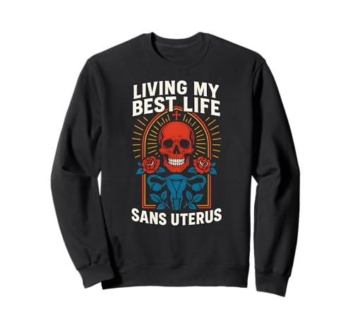 Hysterektomie ohne Gebärmutter Spaß Frauen Chirurgie Erholung Sweatshirt von Hysterectomy Surgery Patient Get Well Recover Wear