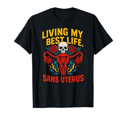 Hysterektomie ohne Gebärmutter Spaß Frauen Chirurgie Erholung T-Shirt von Hysterectomy Surgery Patient Get Well Recover Wear