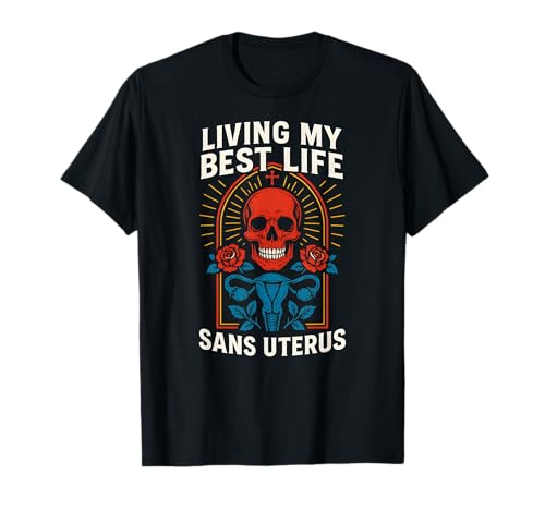 Hysterektomie ohne Gebärmutter Spaß Frauen Chirurgie Erholung T-Shirt von Hysterectomy Surgery Patient Get Well Recover Wear