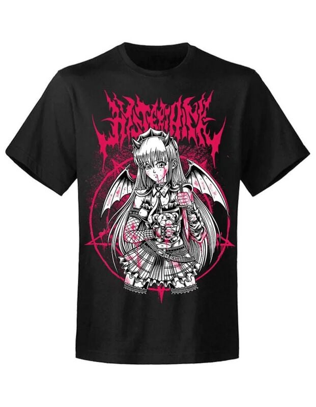 Hysteria Ink Manga Scarlet Wings T-Shirt schwarz in XL von Hysteria Ink