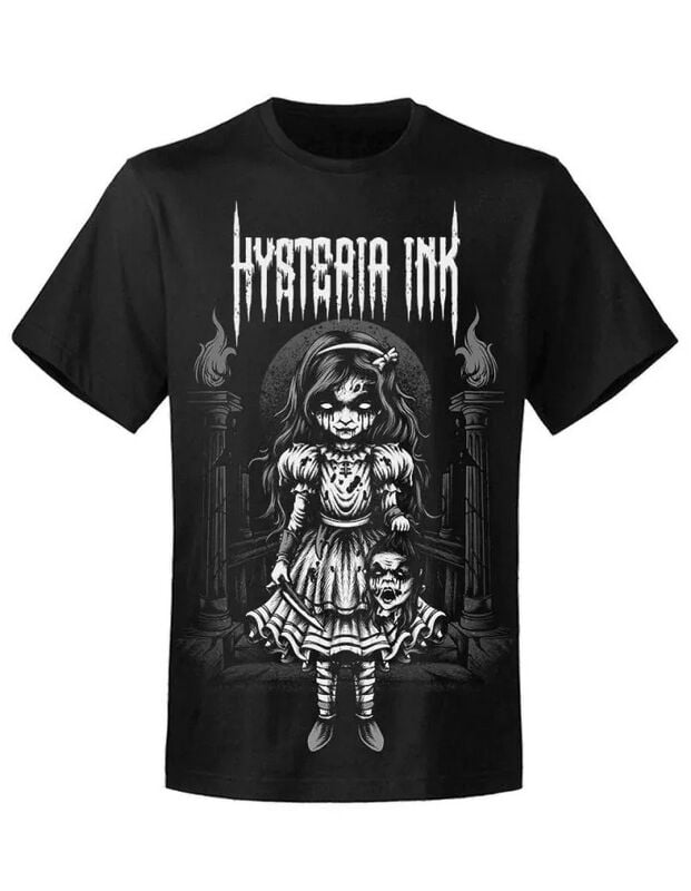 Hysteria Ink Serial Killer Ink T-Shirt schwarz in L von Hysteria Ink