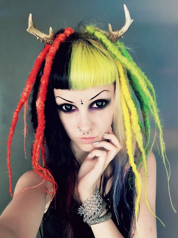 Mini Hirschgeweih Stil A Stirnband von HysteriaMachine