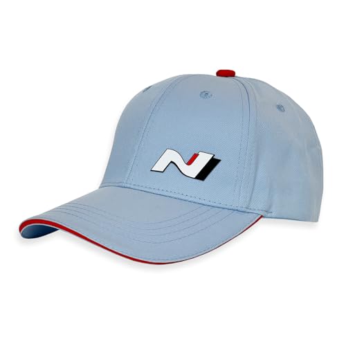 Hyundai HMD00582 Basecap Cap Kappe Mütze Baseballcap Baseballkappe, blau, mit N-Logo von Hyundai