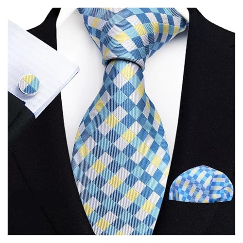 Krawatte, Square Handtuch, Manschettenknöpfe Set florale blaue Bindungen for Männer Hochzeitsfeier Geschäftsmann Tiege Taschentuch Brosche Manschettenknöpfe Set Men Accessoires Set Men Accessoires(TZ- Krawatte, Square Handtuch, Manschettenknöpfe Set florale blaue Bindungen for Männer Hochzeitsfeier Geschäftsmann Tiege Taschentuch Brosche Manschettenknöpfe Set Men Accessoires Set Men Accessoires(TZ- von Hyuwdai