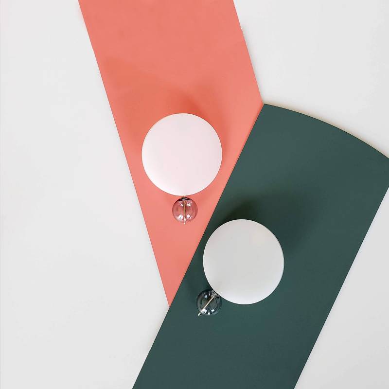 Big Circle Ohrringe | Weiße Ohrringe, Kreis Schwarze Gold, Moderner Schmuck, Kugel Große Minimal von HyworksLA