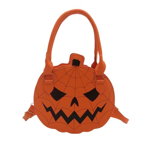 HzDazrl Damen Halloween Kürbis Crossbody Tasche Süße Schultertasche Handtaschen für Halloween Party, Orange, 20 HzDazrl Damen Halloween Kürbis Crossbody Tasche Süße Schultertasche Handtaschen für Halloween Party, Orange, 20 von HzDazrl