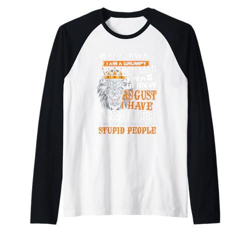König der Löwen Walk Away I Am A Grumpy Old Man I Was Born In Aug Raglan König der Löwen Walk Away I Am A Grumpy Old Man I Was Born In Aug Raglan von I Am A Grumpy Old Man I Was Born In August Tees