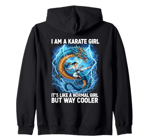 I Am A Karate Girl Lustiges Zitat Kapuzenjacke I Am A Karate Girl Lustiges Zitat Kapuzenjacke von I Am A Karate Girl Shop