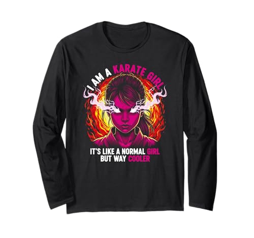 I Am A Karate Girl Lustiges Zitat Langarmshirt I Am A Karate Girl Lustiges Zitat Langarmshirt von I Am A Karate Girl Shop