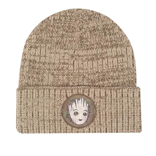 I Am Groot Baby Groot Mütze (Einheitsgröße) (Beige), beige von I Am Groot