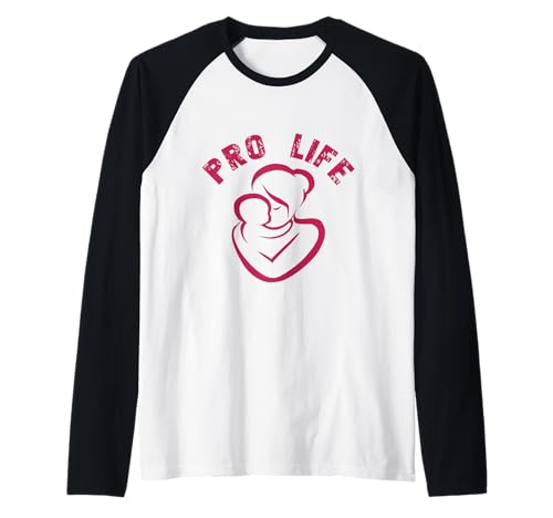 Pro Life I Am Pro-Life Generation Anti Abortion Männer Frauen Raglan von I Am The Pro-Life generation Anti Abortion 1973
