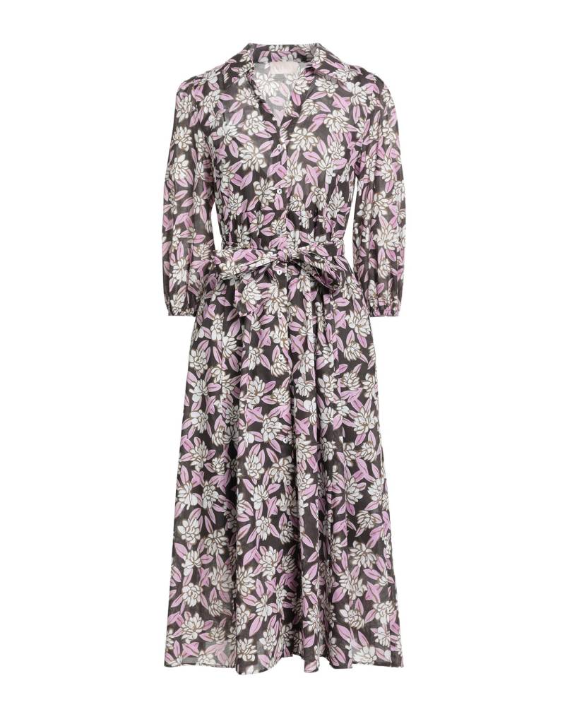 I BLUES Midi-kleid Damen Schokobraun von I BLUES